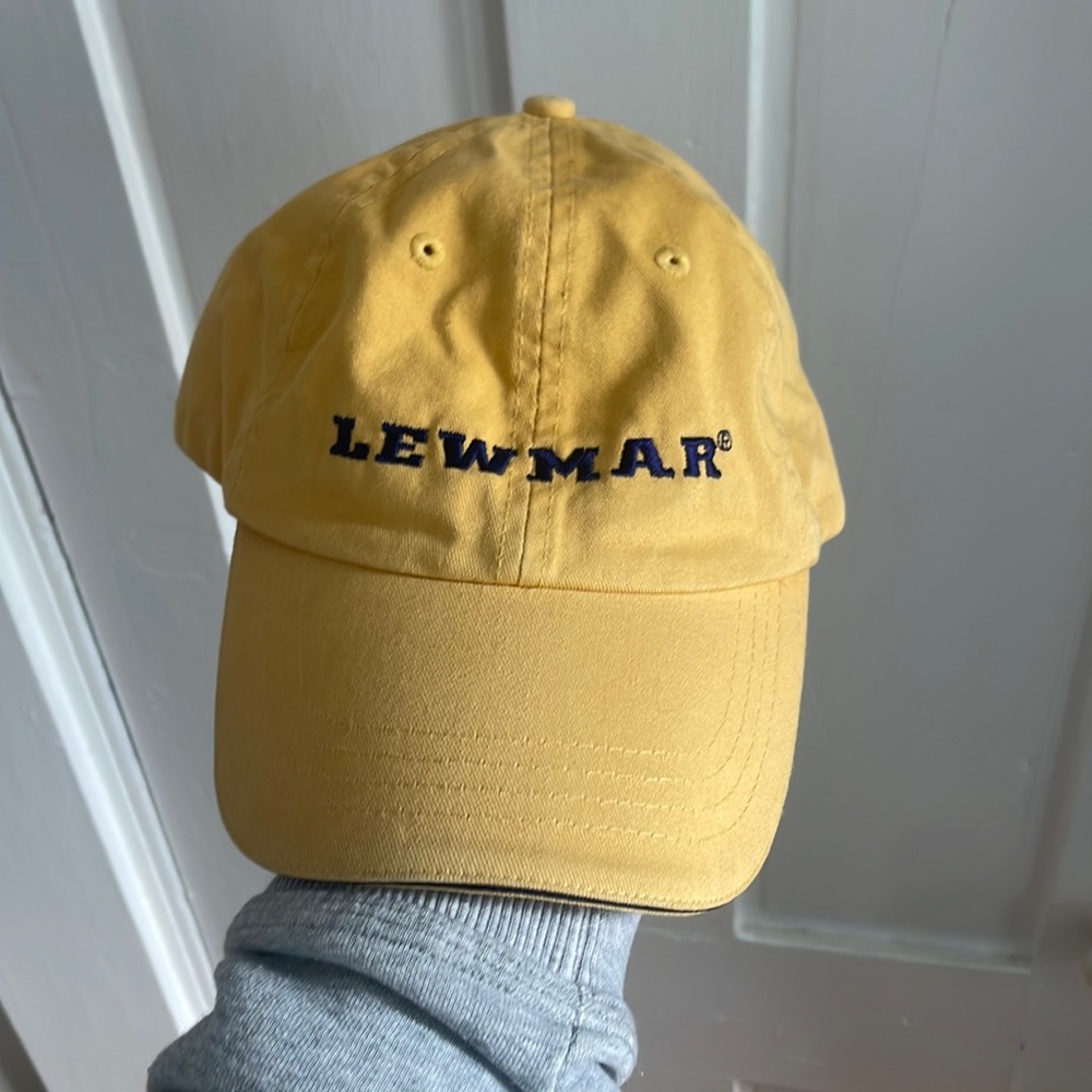 Yellow Lewmar Baseball Hat